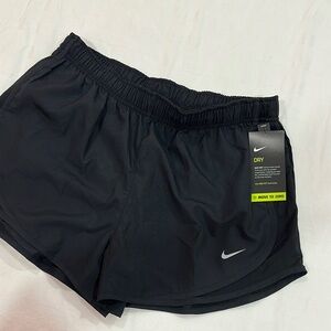 Nike Black Athletic Shorts Moisture-Wicking Lightweight. New with tags